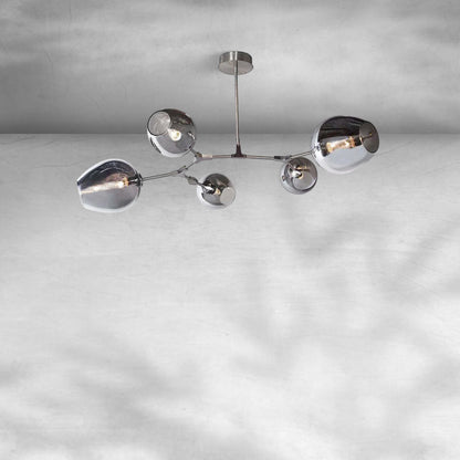 Covington Drop Globe Branching Bubble Chandelier 30''