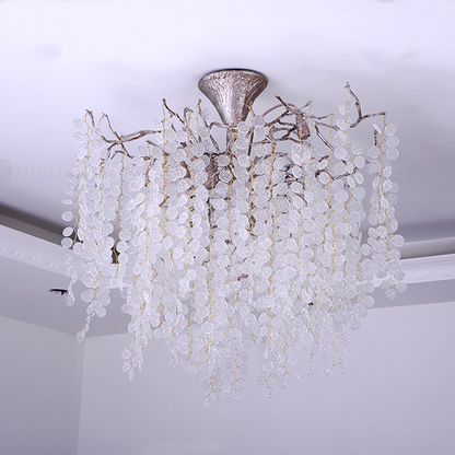 Ellie Modern Crystal Branch Chandelier