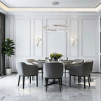 Circular Glass Chandelier