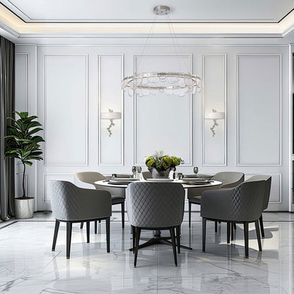 Circular Glass Chandelier