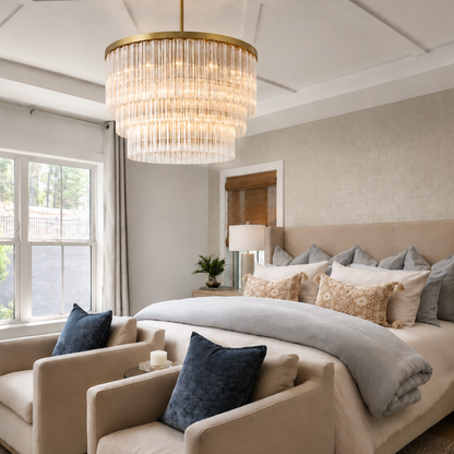 Cirbos Three-Tier  Round Chandelier