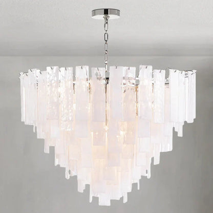 Tidelle Clear Glass Chandelier Large