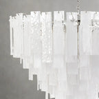 Tidelle Clear Glass Chandelier Large