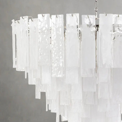 Tidelle Clear Glass Chandelier Large