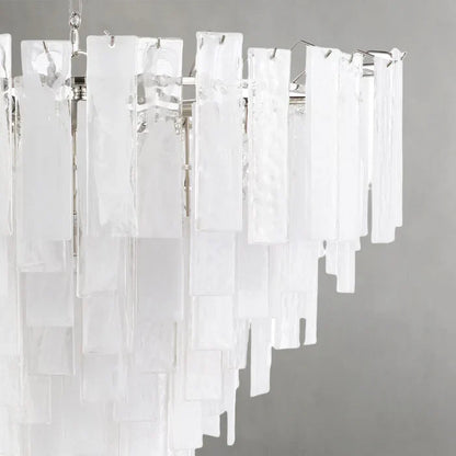 Tidelle Clear Glass Chandelier Large