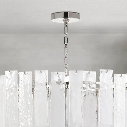 Tidelle Clear Glass Chandelier Large