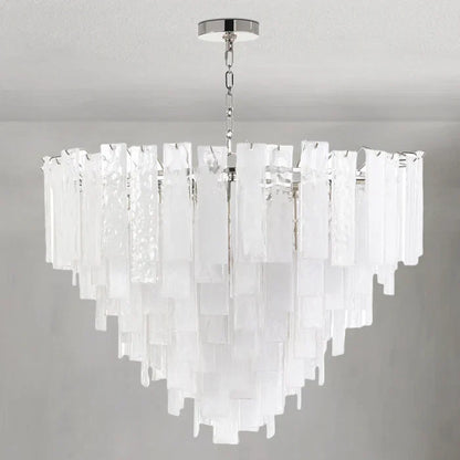 Tidelle Clear Glass Chandelier Large