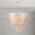 Tidelle Clear Glass Chandelier Large
