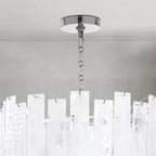 Tidelle Clear Glass Chandelier Small