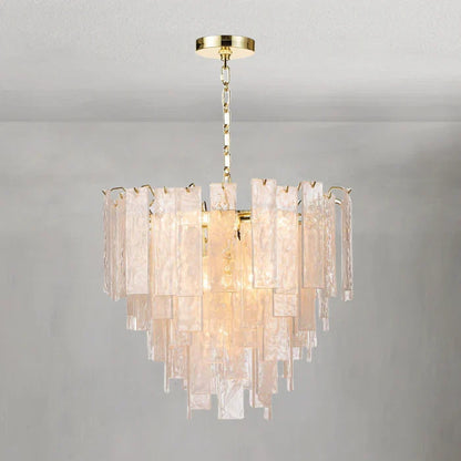 Tidelle Clear Glass Chandelier Small