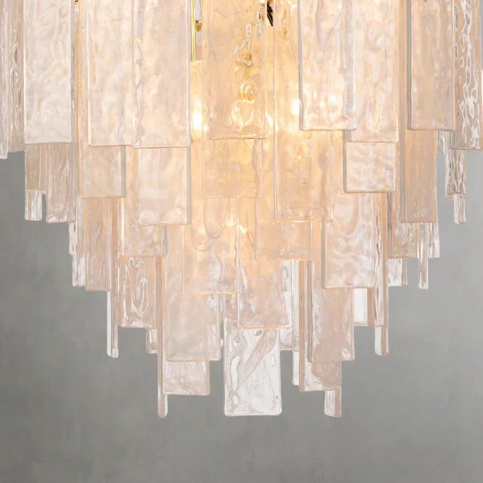 Tidelle Clear Glass Chandelier Small