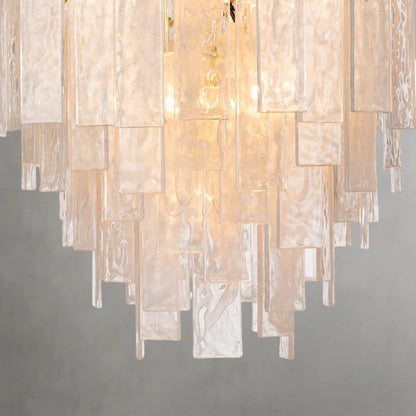 Tidelle Clear Glass Chandelier Small