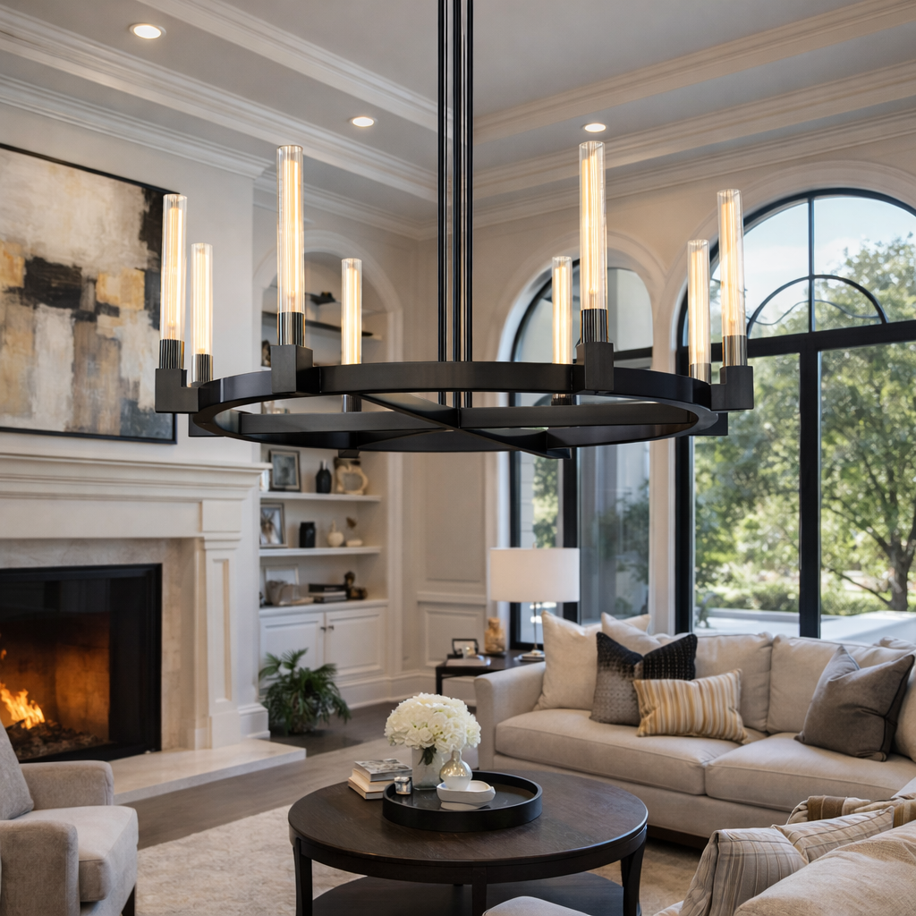 Caddula Round Chandelier