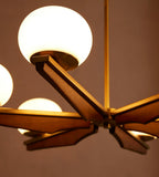 Demarco Glass Chandelier 31"W