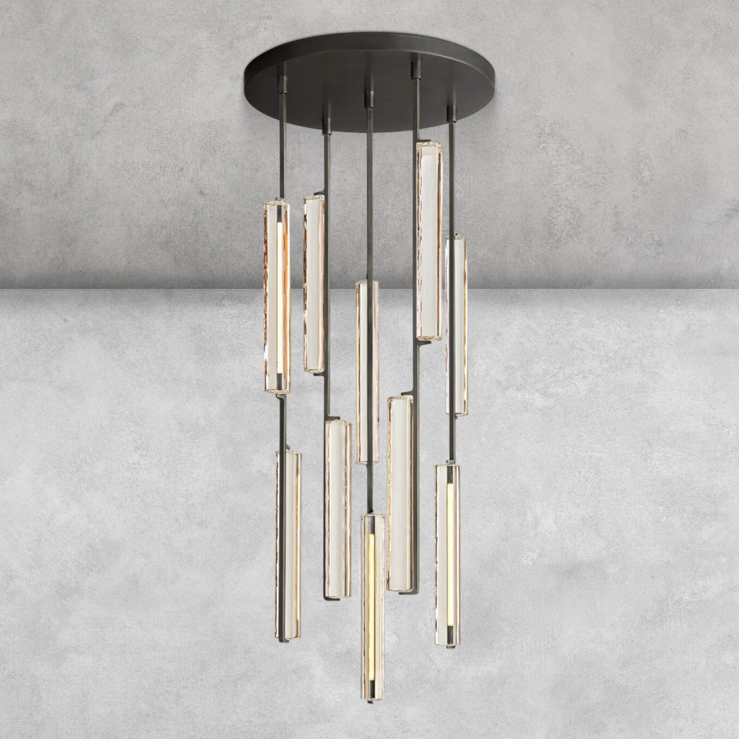 Milano Crystal Round Chandelier 24‘’ 40‘’ 56‘’
