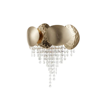 Amadeo Brass Crystal Sconce