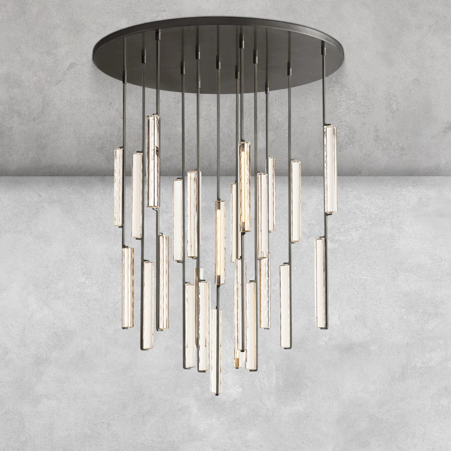 Milano Crystal Round Chandelier 24‘’ 40‘’ 56‘’