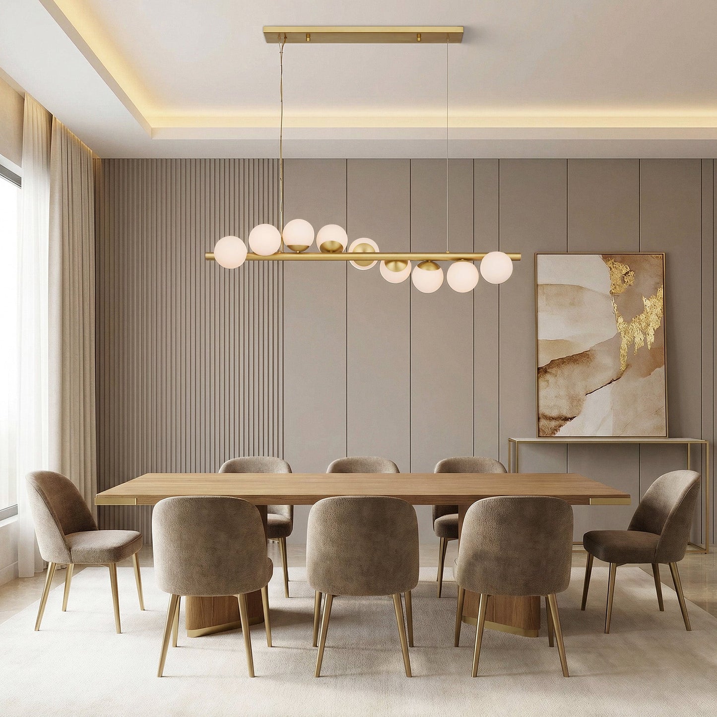 Kinney Linear Chandelier