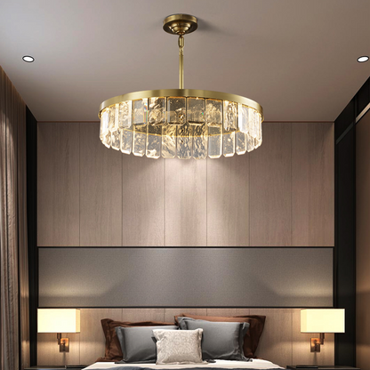Rebecca Postmodern Crystal Chandelier