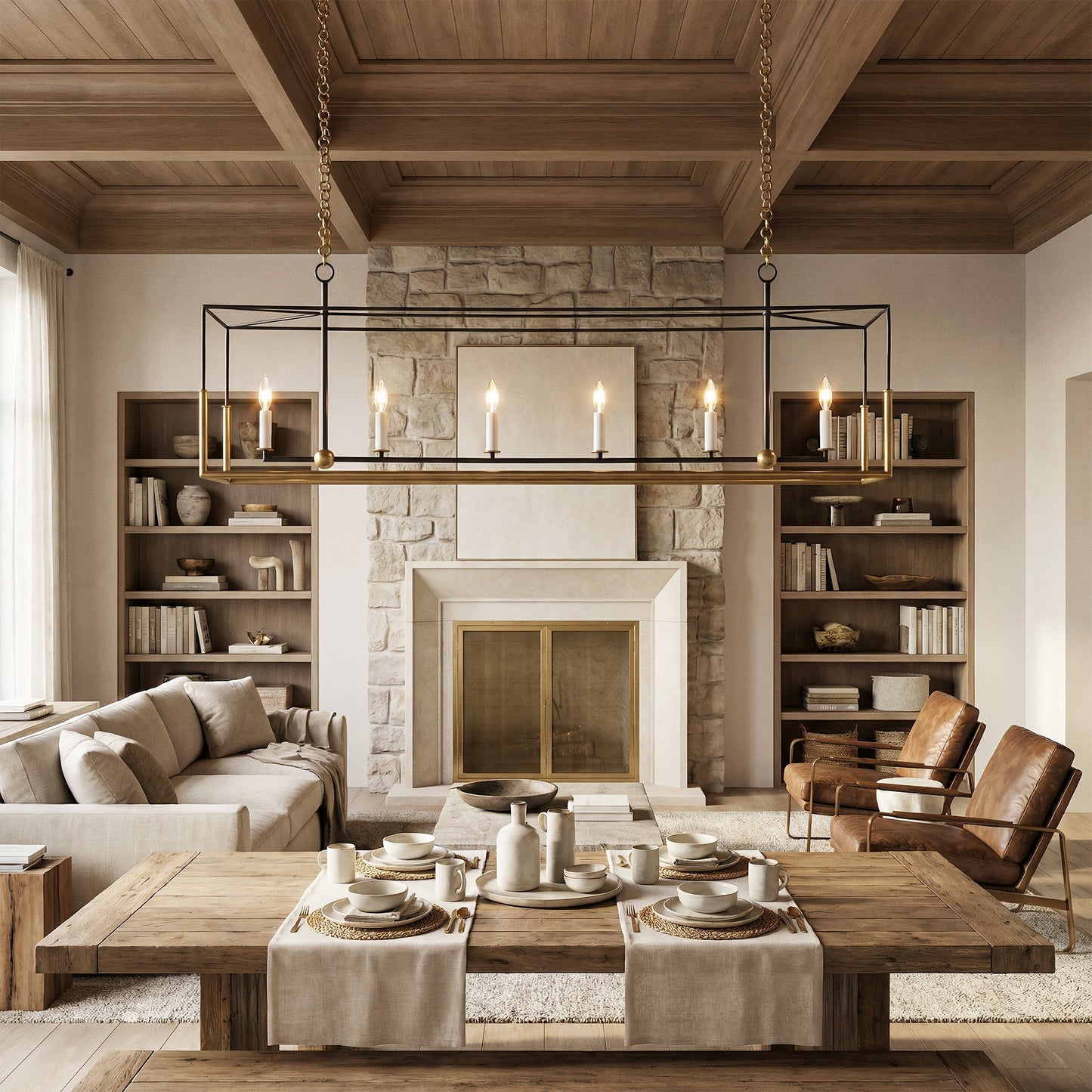 Holt 6-Light Linear Chandelier