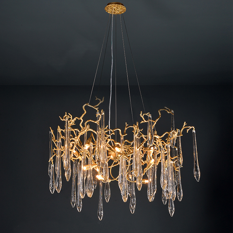 Cecily Modern Crystal Branch Chandelier