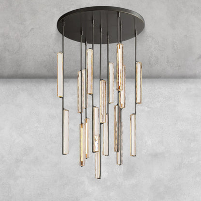 Milano Crystal Round Chandelier 24‘’ 40‘’ 56‘’