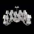 Lliana Classic Oval K9 Crystal Chandelier 16 Lights