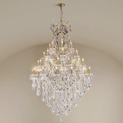 Clear Glass Clip Light D49.2 - Gold