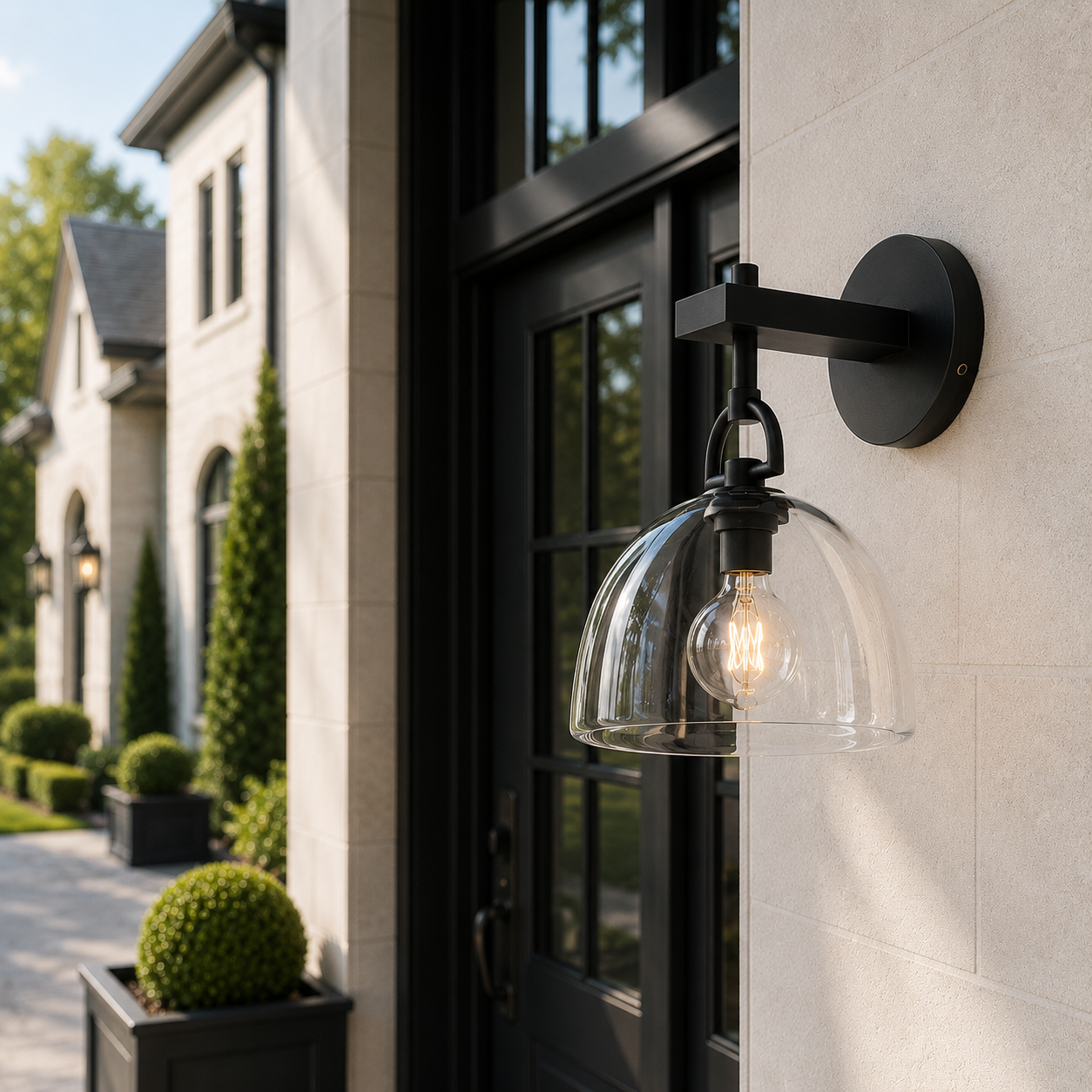 Borusto Dome Sconce