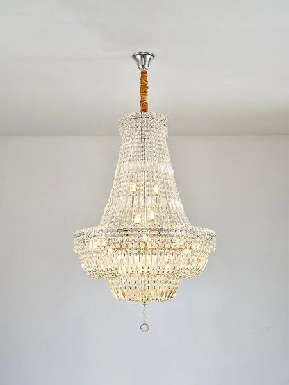 Extra Large Multi-layer Modern Light Luxury Crystal Chandelier for Living / Dining Room / Villa