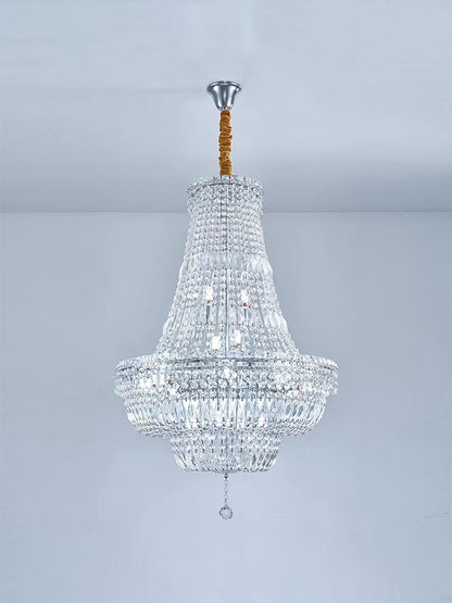 Extra Large Multi-layer Modern Light Luxury Crystal Chandelier for Living / Dining Room / Villa