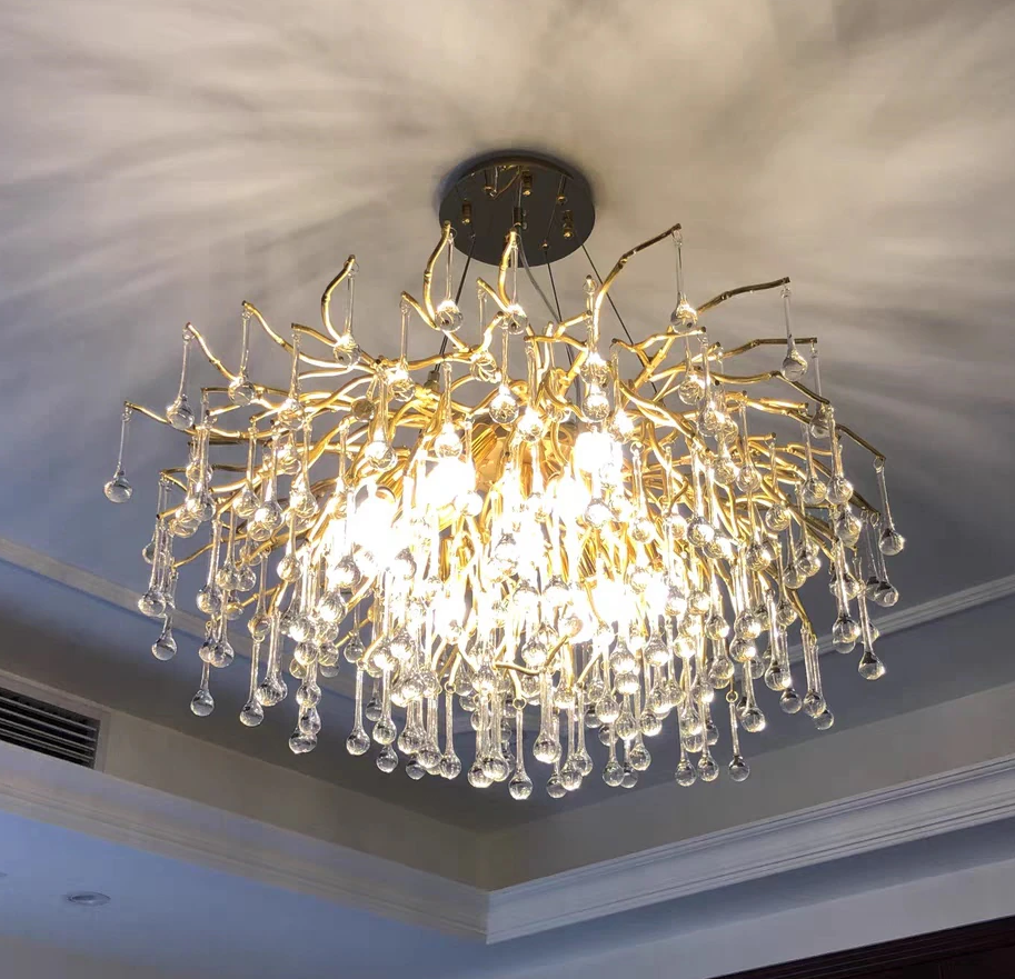 Stunning Tree Branch Crystal Chandelier