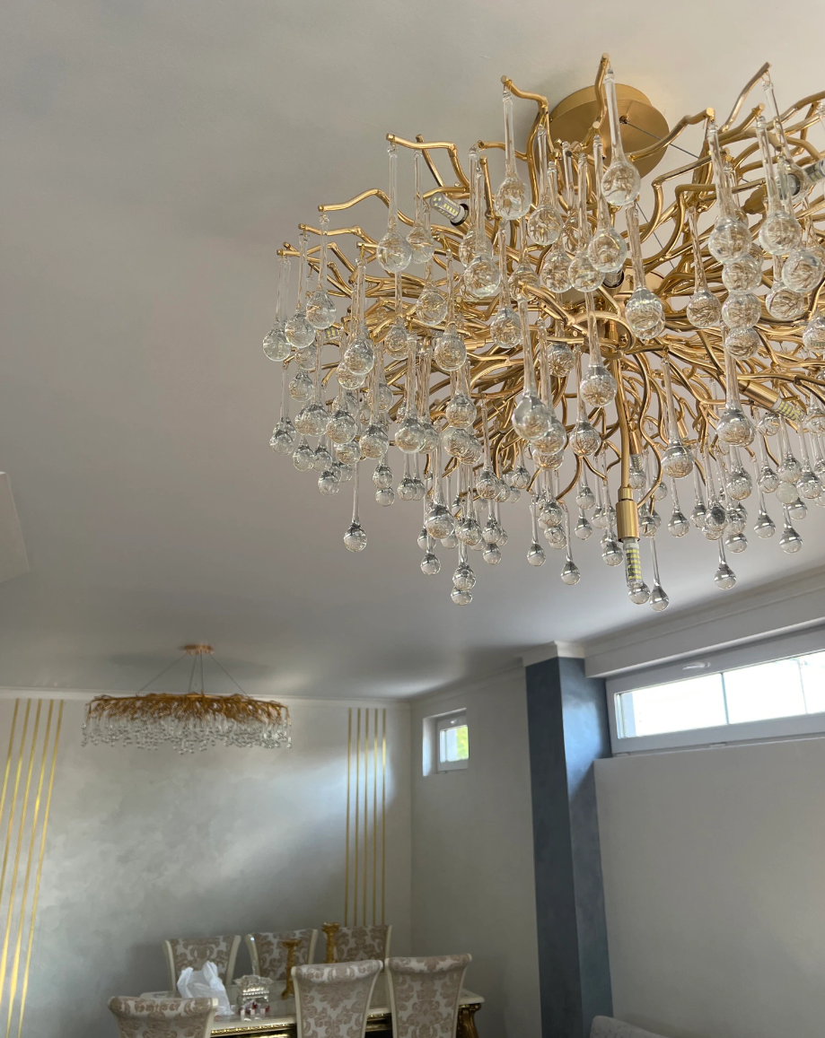 Stunning Tree Branch Crystal Chandelier