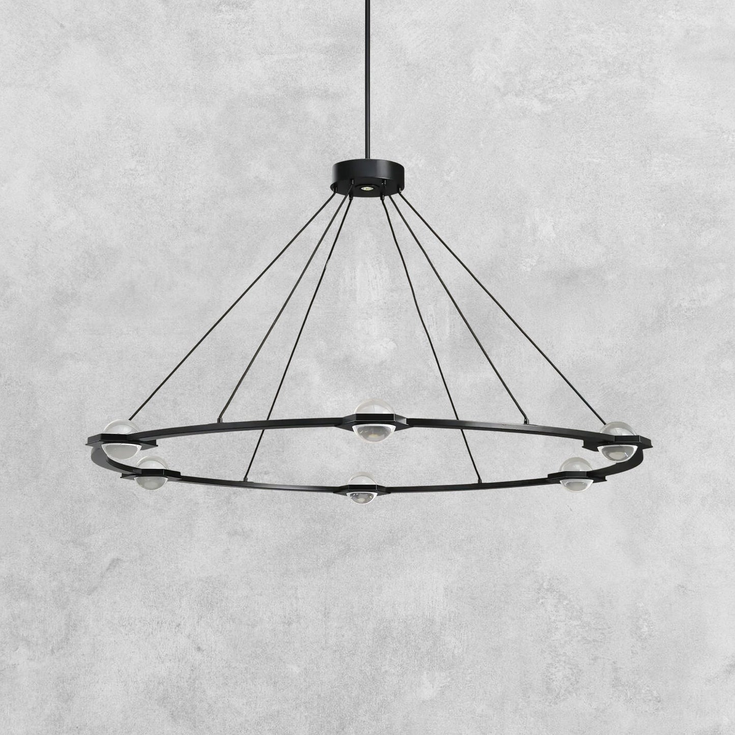 Planet Round Chandelier 36'' 48'' 60''