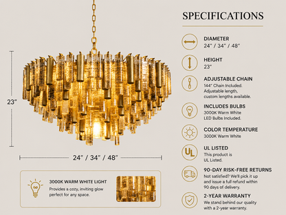 Neve Round Chandelier