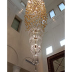 Rainfall Glass Gem Stone Chandelier
