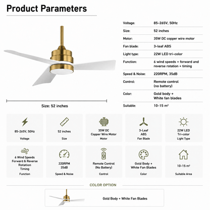 AUREN Ceiling Fan