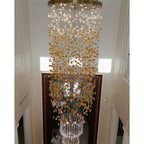 Rainfall Glass Gem Stone Chandelier