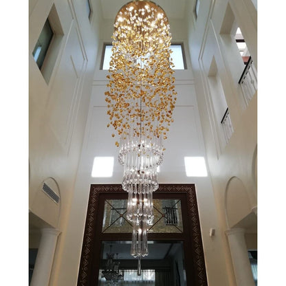 Rainfall Glass Gem Stone Chandelier