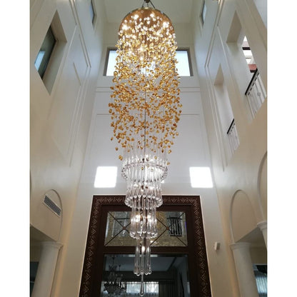 Rainfall Glass Gem Stone Chandelier