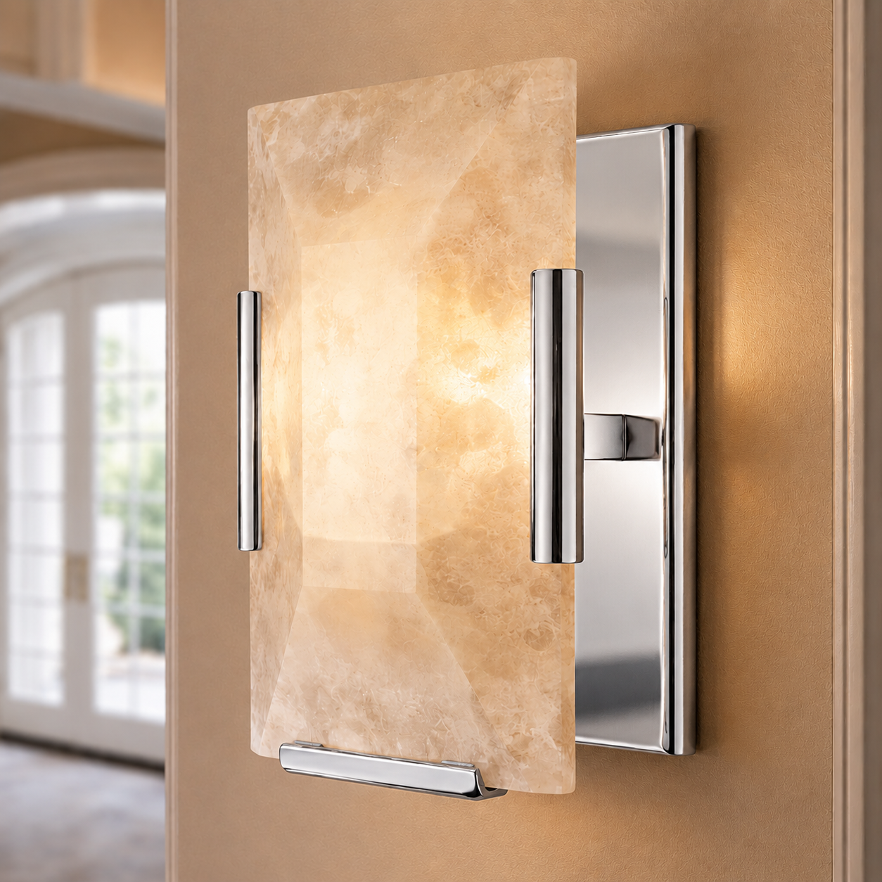 Hadilor Calcite Sconce