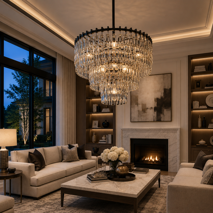 Makidra Tiered Round Chandelier