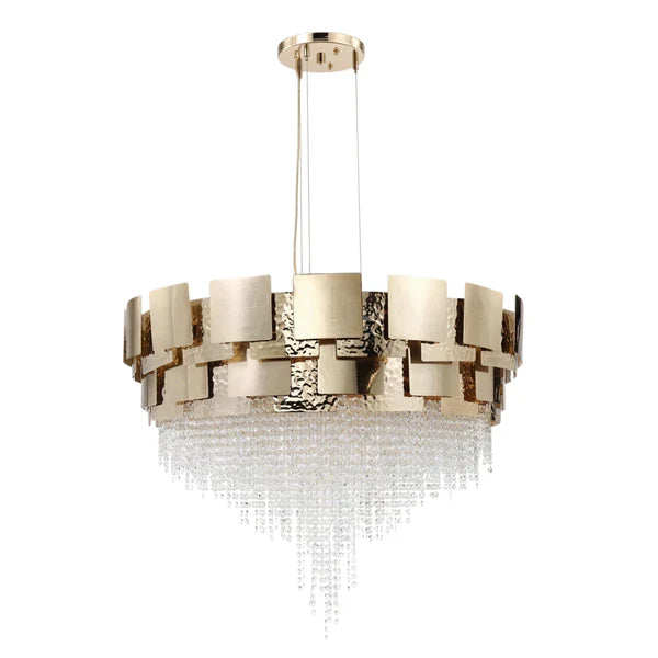 Amadeo Round Crystal Bead Chandelier