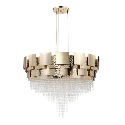 Amadeo Round Crystal Bead Chandelier