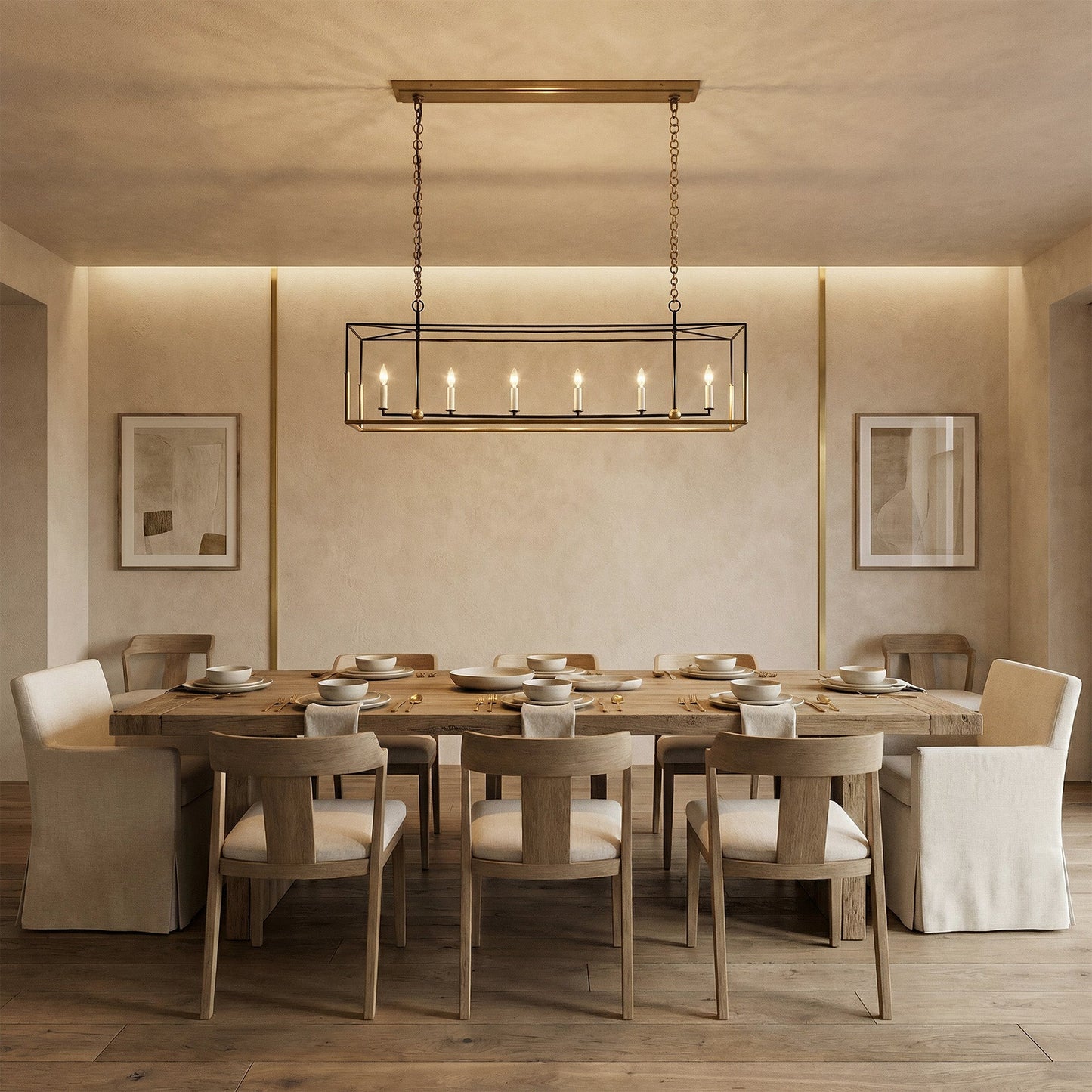 Holt 6-Light Linear Chandelier