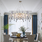 Avis Crystal Rain Branch Chandelier