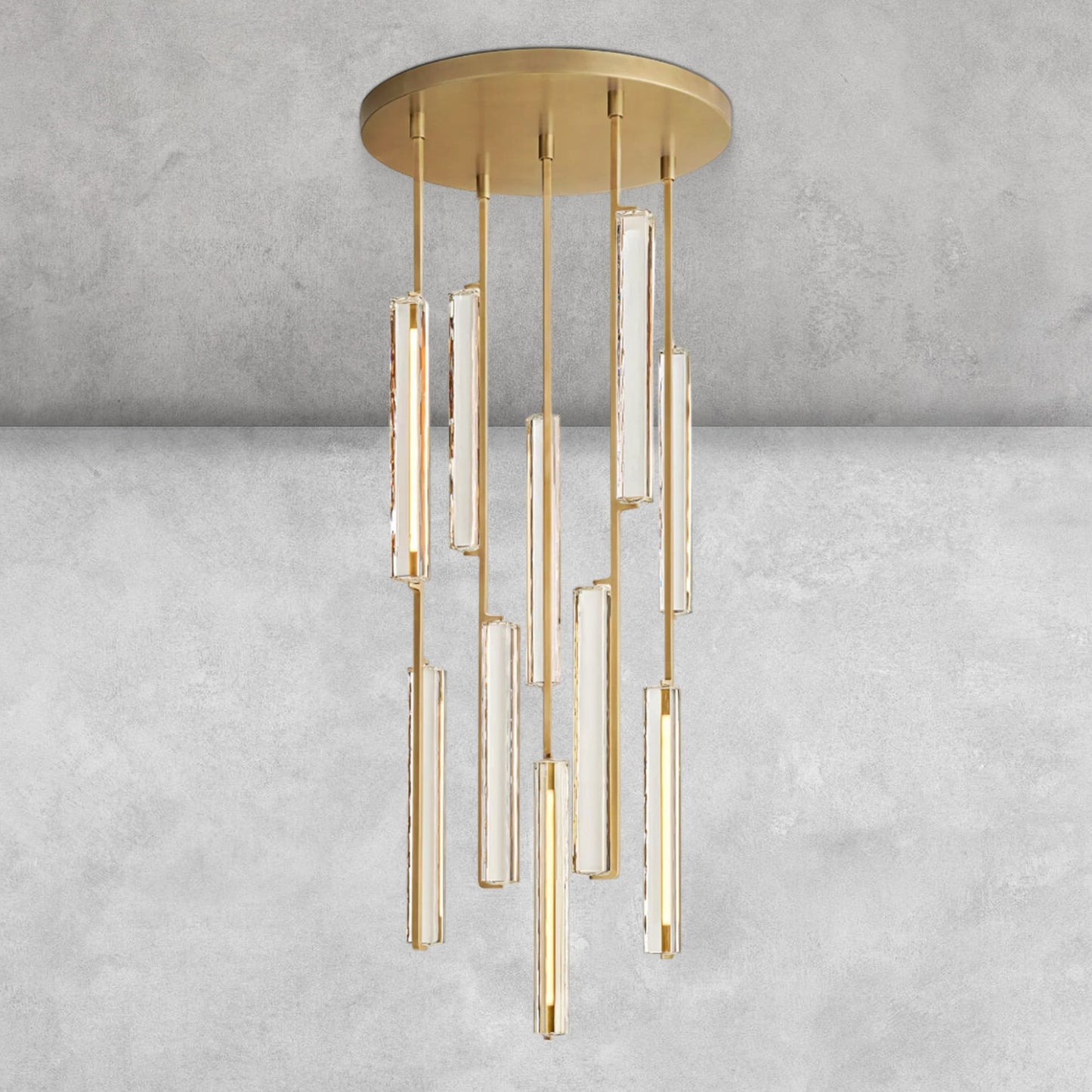 Milano Crystal Round Chandelier 24‘’ 40‘’ 56‘’