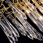 Agnes Round Branch Crystal Chandelier