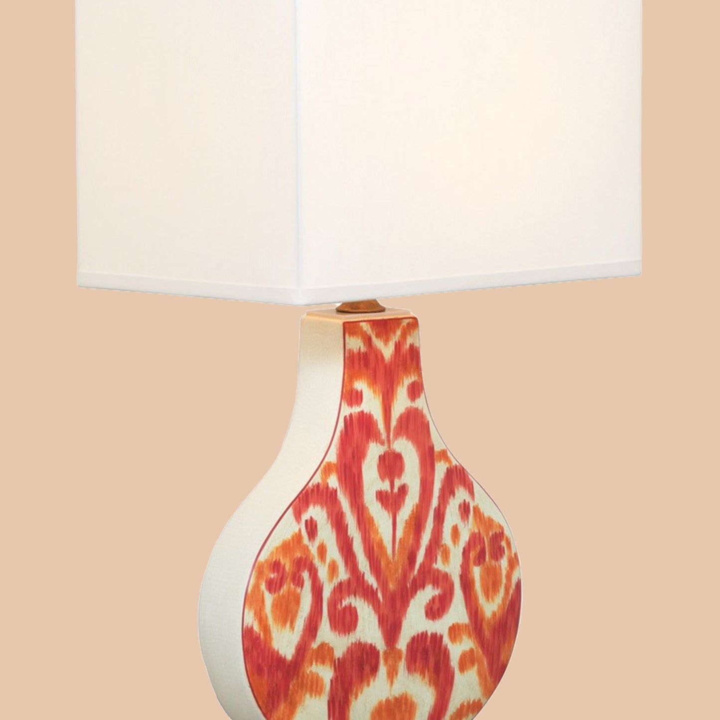 Patterned Ceramic Table Lamp