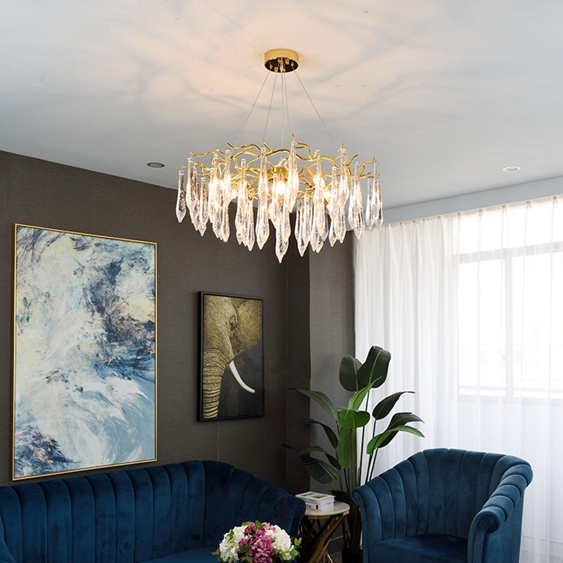 Hurrey Branch Crystal Rain Chandelier
